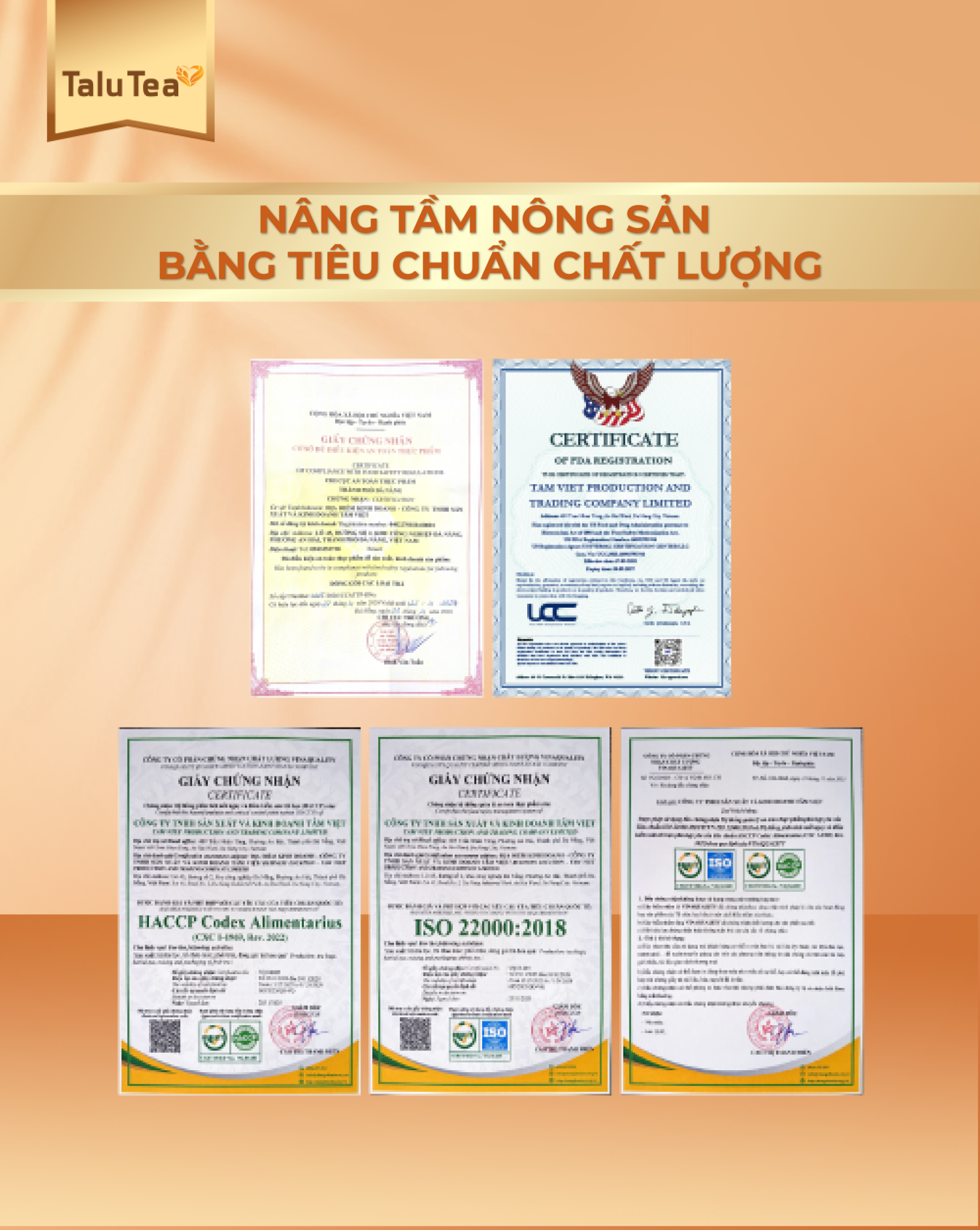 Trà mộc hoa dưỡng nhan Talu Tea - Hộp 120G (12g x 10 túi)
